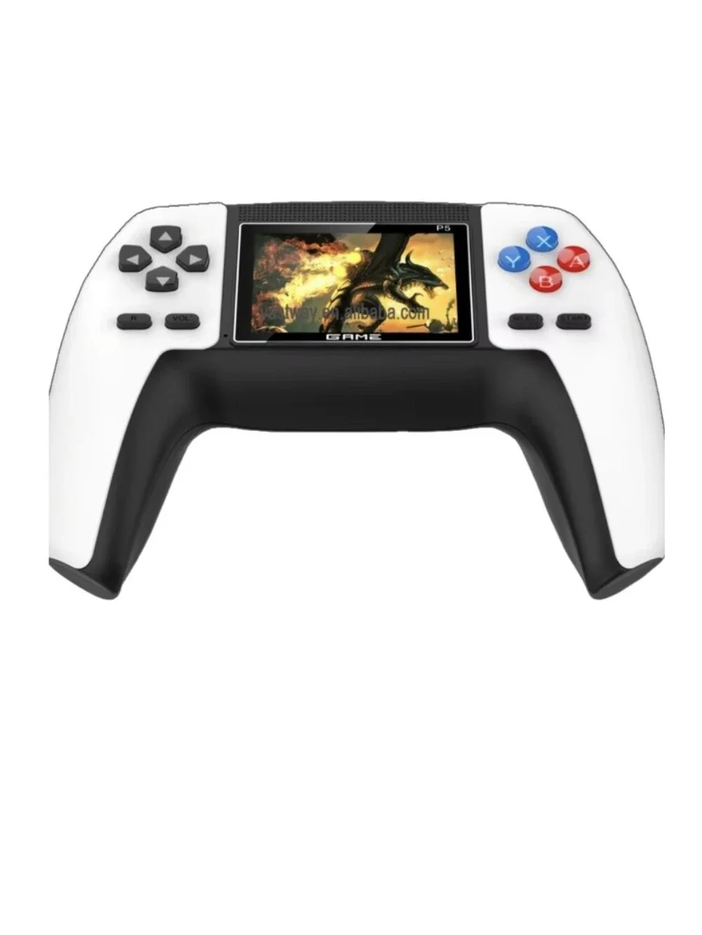 P5 ControllerView Retro Console Handheld - White